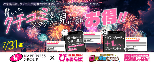 今すぐクチコミしよう!クチコミ投稿キャンペーン